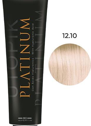 Крем-краска для волос 12.10 супер-блонд пепельный интенсивный platinum hipertin, 100 мл