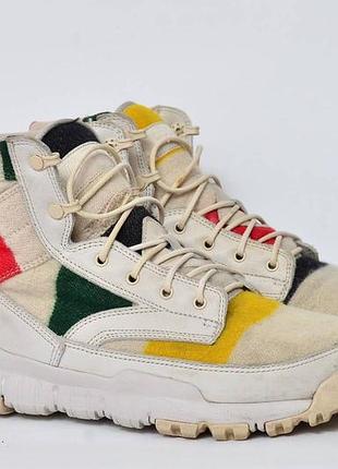 Nike x pendleton sfb leather 43р кроссовки ботинки (артикул 875040-101)