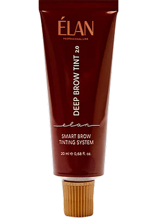 Краска для бровей deep brow tint 2.0 05 spicy warm brown elan, 20 мл