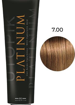 Крем-краска для волос 7.00 блонд platinum hipertin, 100 мл
