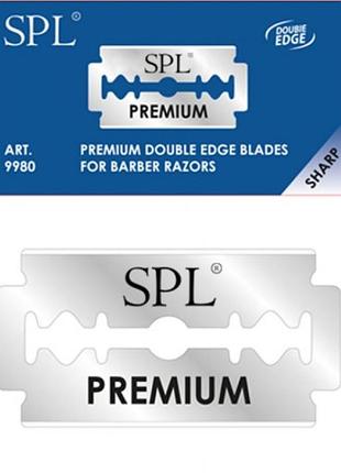 Односторонні леза для бритви 9982 platinum spl, 100 шт.