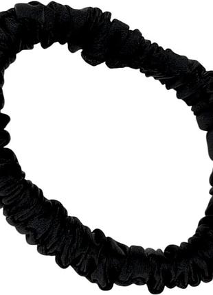 Резинка для волос шелк mini black miso