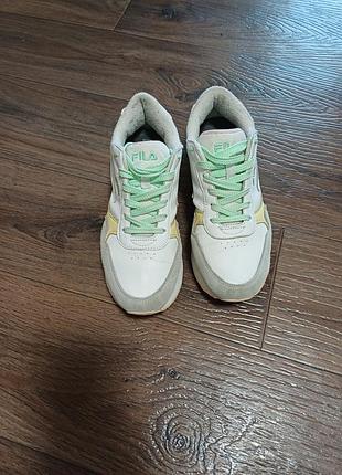 Кожаные кроссовки fila orbit zeppa оригинал. 40 размер