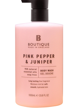 Гель для душу pink pepper & juniper boutique, 1000 мл