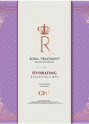 Набір для зволоження волосся hydrating royal treatment chi, (355 мл/355 мл/118 мл)