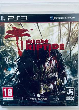 Dead island riptide, б/у, английская версия - диск для playstation 3