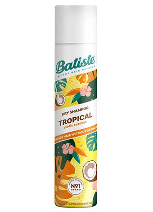 Сухой шампунь tropical batiste, 200 мл