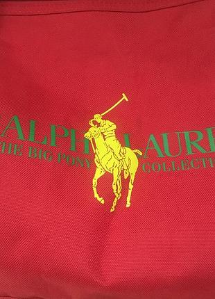 Коллекционная дорожная сумка polo ralph lauren big pony (limited edition)