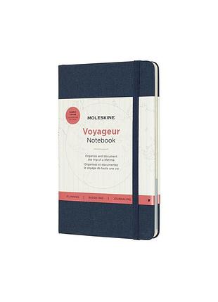Блокнот moleskine вояжер медиум, синий (vn002b39)