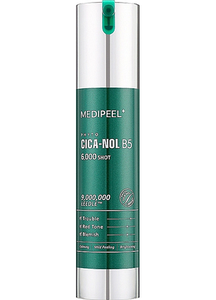 Сыворотка-пилинг для проблемной кожи medi-peel phyto cica-nol b5 6000 shot serum, 50 мл