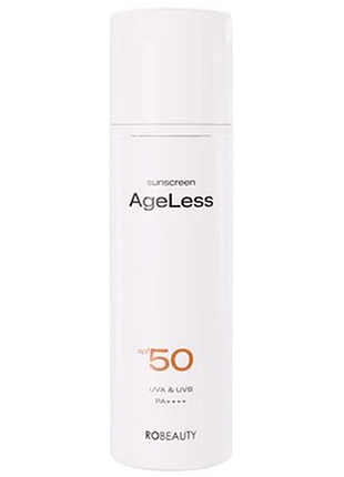 Сонцезахисний крем для обличчя антивіковий spf-50 robeauty, 50 г