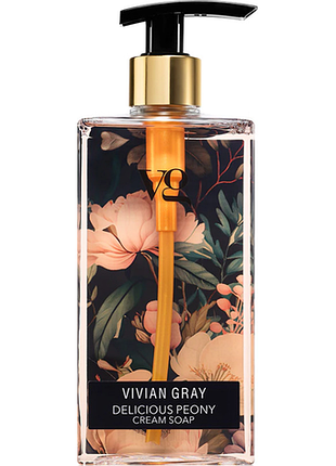Крем-мыло для рук delicious peony vivian gray, 350 мл