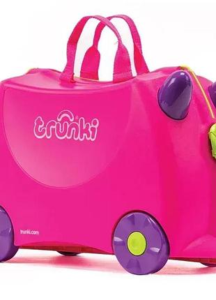 Дитяча валіза для подорожей trunki trixie