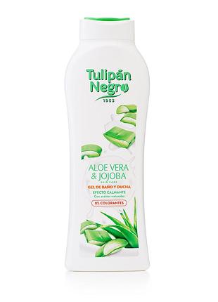 Гель для душу tulipan negro алое вера та жожоба (650 мл) daily skin care