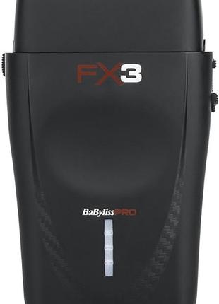 Шейвер із двома ножами x3 black babyliss fxx3sbe