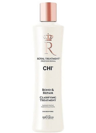 Средство для выравнивания пористости волос bond&repair clarifying royal treatment chi, 355 мл