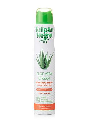Дезодорант-спрей tulipan negro aлое вера та жожоба (200 мл) daily skin care