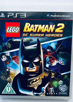 Lego batman 2 dc super heroes, б/у, русские субтитры - диск для playstation 3