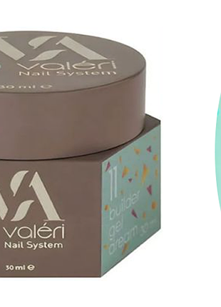 Гель для нарощування 11 builder gel dream valeri, 30 мл