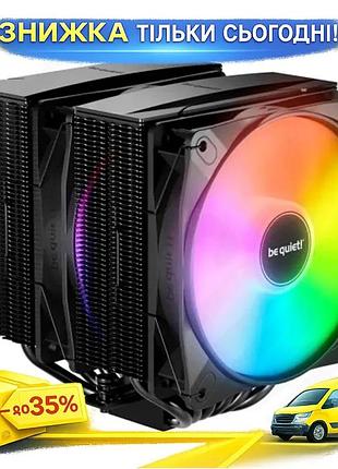 Ku кулер для процесора universal fit be quiet! pure rock pro 3 lx чорний активне охолодження 250 вт ве uni2l_k