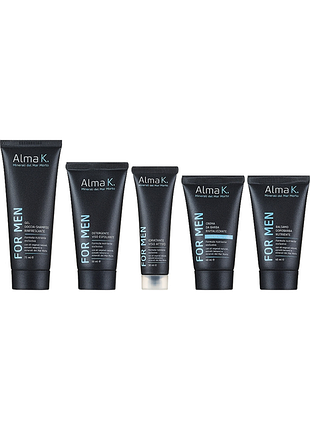 Набір для чоловіків restore essentials alma k, (75 мл/50 мл/30 мл/40 мл/40 мл)