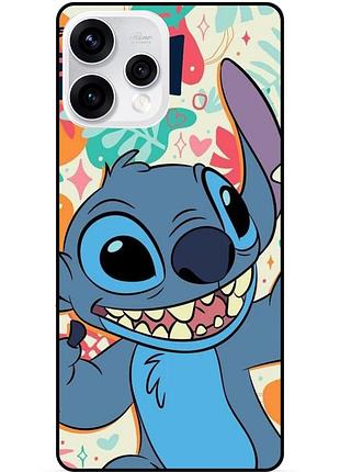 Силіконовий бампер чохол для oppo reno 15 з малюнком stitch стіч