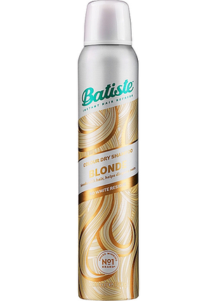 Сухий шампунь для світлого волосся batiste, 200 мл