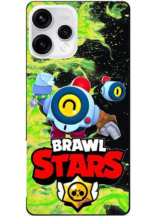 Силіконовий бампер чохол для oppo reno 15 з героєм бравл нані brawl