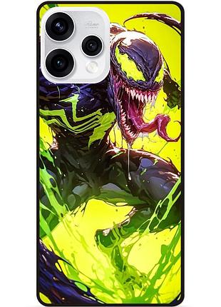 Чехол силиконовый бампер для oppo reno 15 с рисунком venom веном