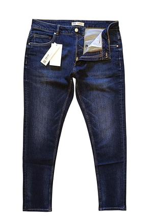Джинси чоловічі zara (slim fit) w34