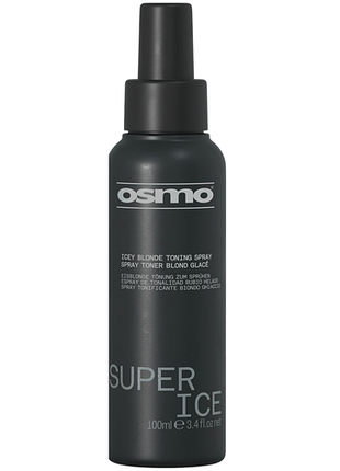 Спрей против желтых и медных оттенков волос super ice new osmo, 100 мл