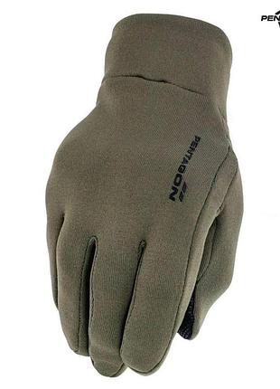 Перчатки pentagon акриловые, olive