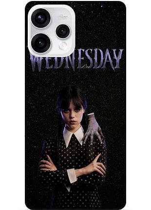 Чохол силіконовий бампер для oppo reno 15 з малюнком wednesday уенздей
