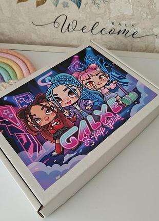 Альбом на липучках k pop avatar world