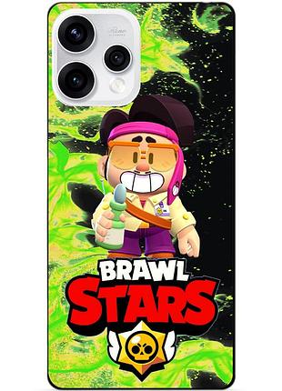 Силіконовий бампер чохол для oppo reno 15 з героєм бравл дже ён brawl