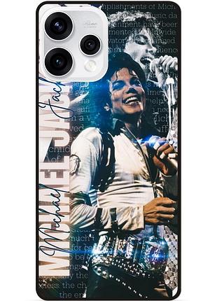 Силиконовый чехол бампер для oppo reno 15 с рисунком michael jackson майкл джексон