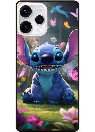 Силиконовый бампер чехол для oppo reno 15 стич и лило stitch