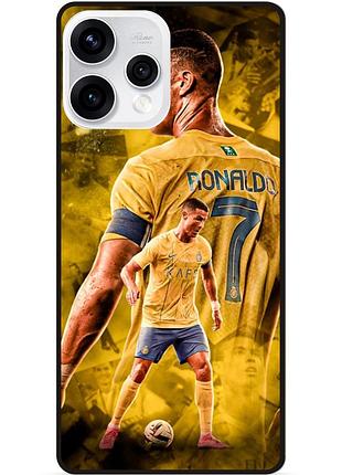 Силіконовий чохол бампер для oppo reno 15 з малюнком роналдо аль наср ronaldo