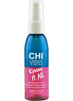 Спрей многофункциональный для защиты волос know it all 21-в-1 vibes chi, 59 мл