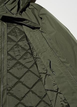 Сучасне стильне пальто, довга куртка, парка   з капюшоном uniqlo:с, оригінал , унісекс 2