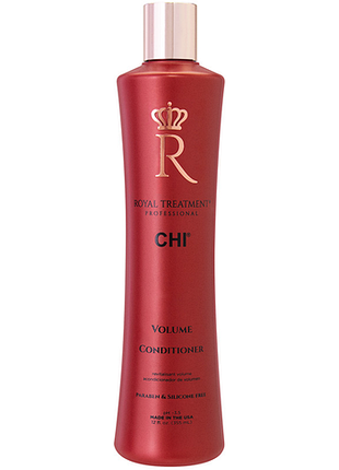 Кондиціонер безсульфатний для надання об'єму волоссю volume royal treatment chi, 355 мл