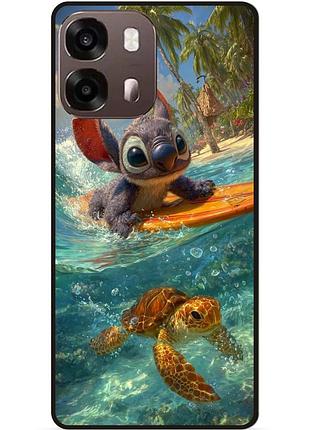 Силіконовий бампер чохол для oppo a6s стіч stitch