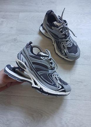 Кросівки жіночі balenciaga x-pander grey/black.