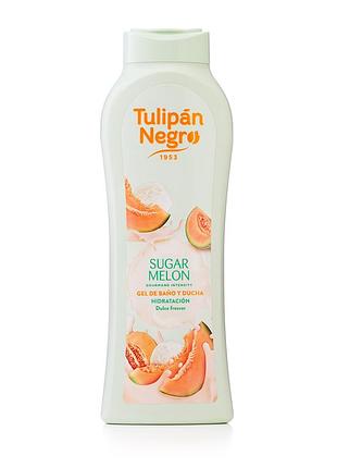 Гель для душу парфумований tulipan negro "цукрова диня", 650 мл