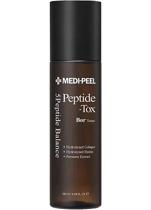Тонер для лица антивозрастной medi-peel peptide tox bor toner, 180 мл