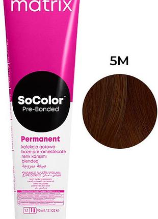 Крем-краска для волос pre bonded socolor.beauty 5m matrix, 90 мл