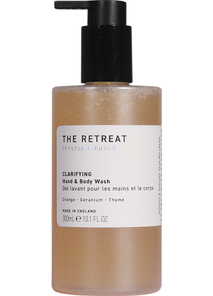 Гель очисний для рук і тіла clarifying the retreat, 300 мл