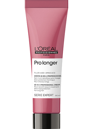 Термозащ.крем для відновлення волосся за довжиною expert pro longer l'oreal professionnel paris, 150 мл