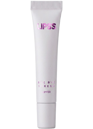 Блеск для губ lipper bye bye stress lip gloss lipss, 8 мл
