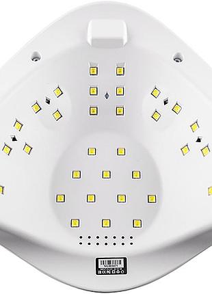 Лампа led/uv sunuv sun 5 plus white, 48 вт оригінал 3